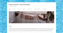 Desktop Screenshot of alicantenudists.com
